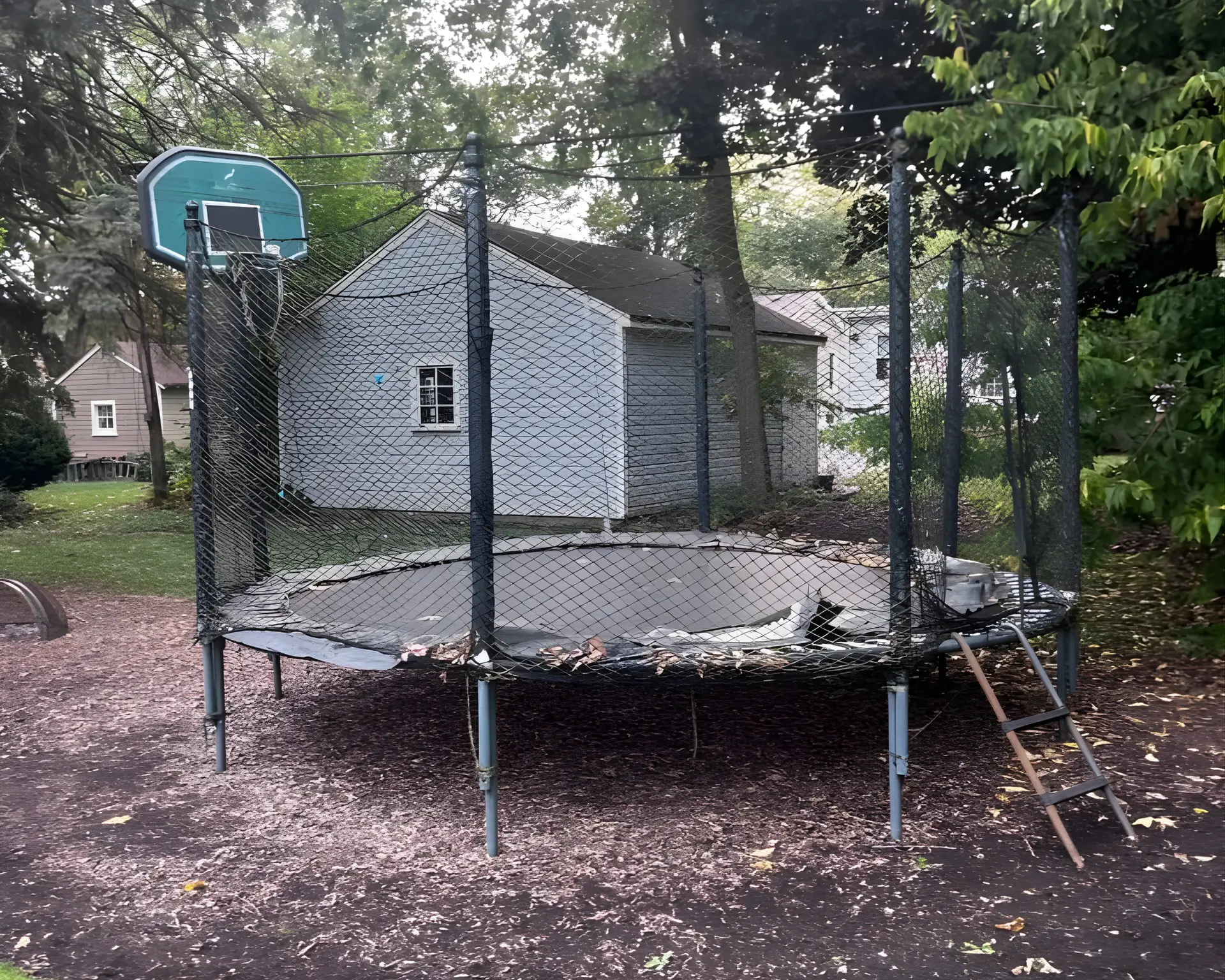 Trampoline Removal Wheaton IL: Professional, Fast & Affordable Service 1 trampoline removal wheaton il — Waste Warriors Junk Removal